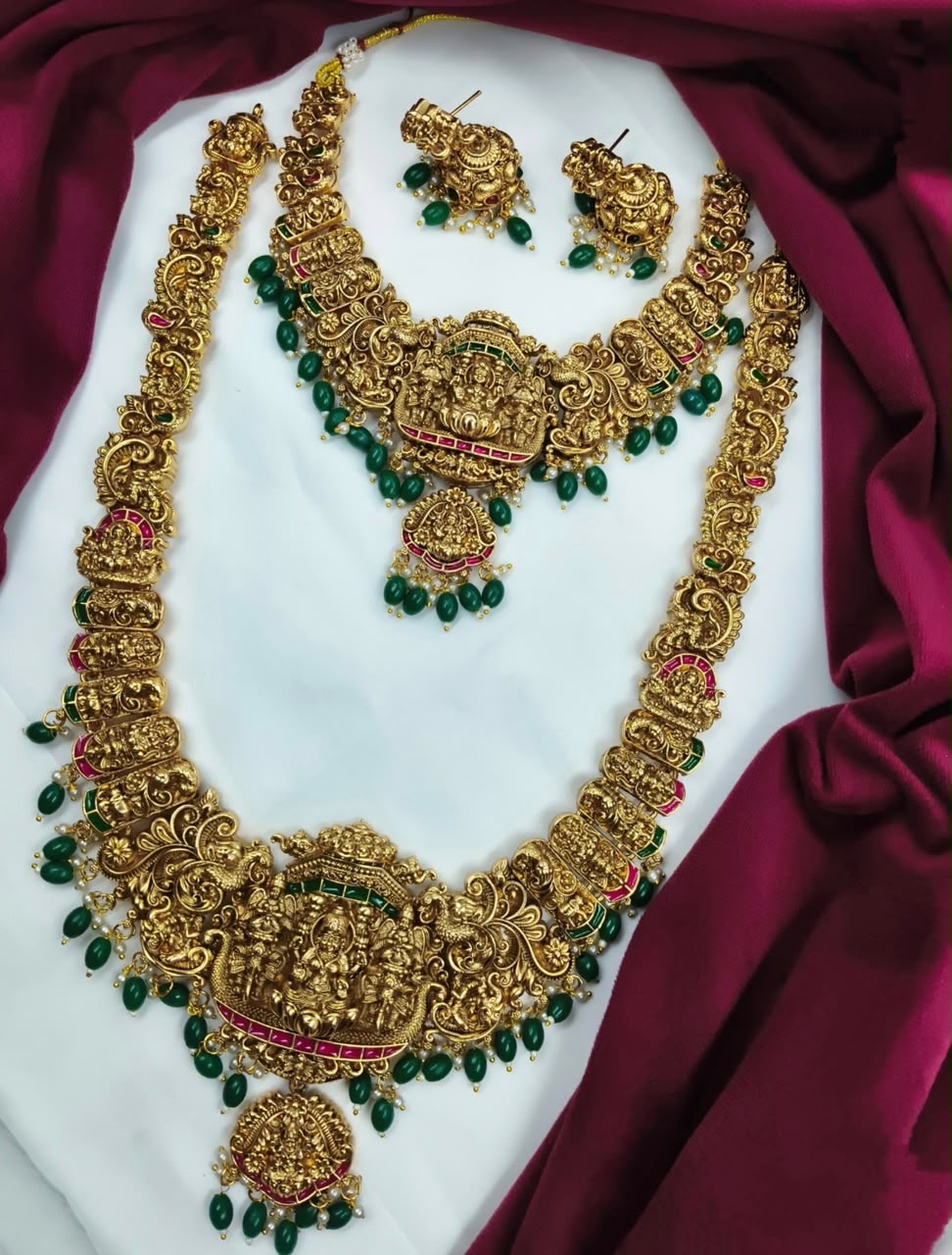 South Indian Temple Jewellery Set