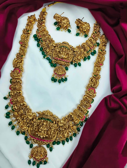 South Indian Temple Jewellery Set