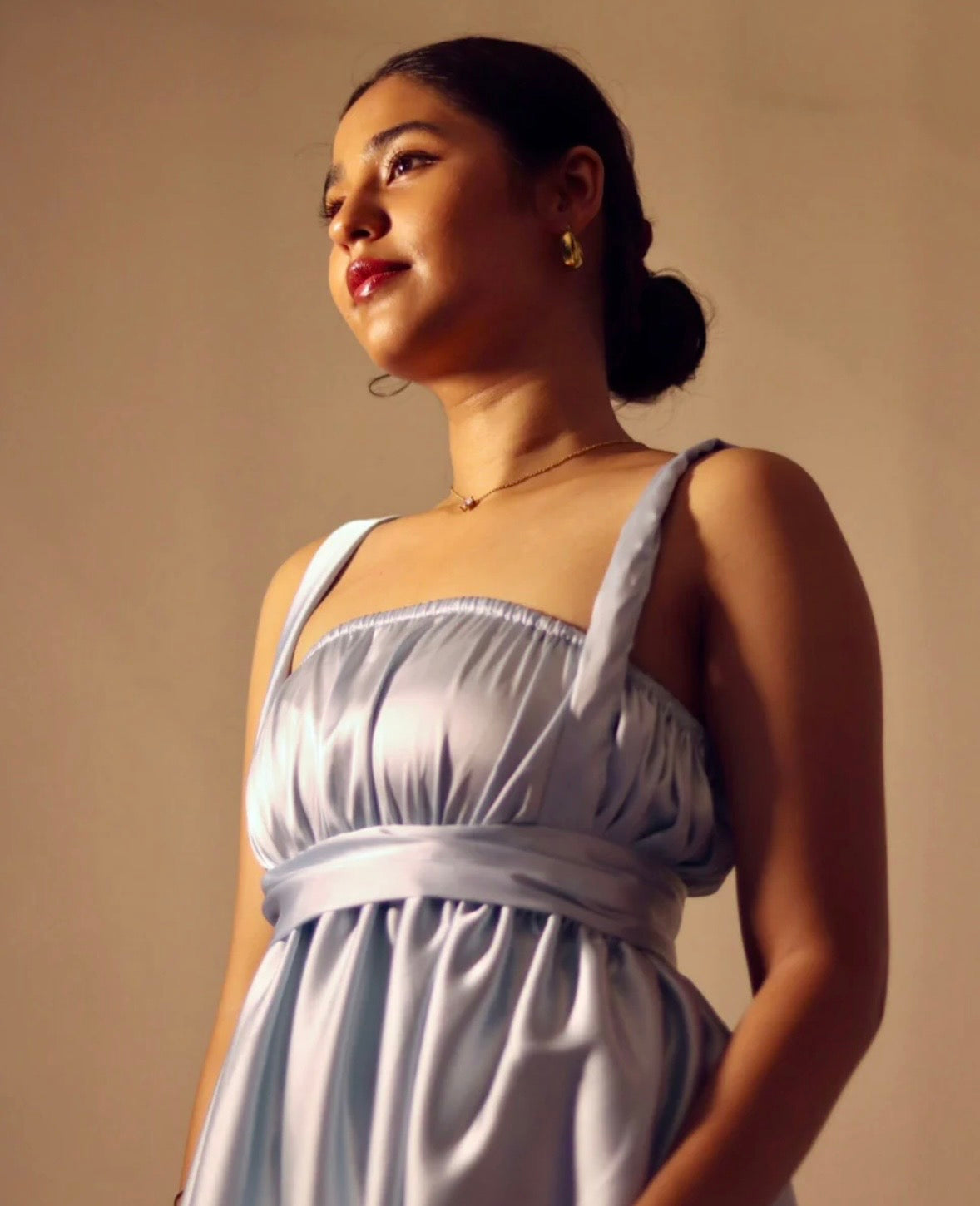 Aria Satin Dress