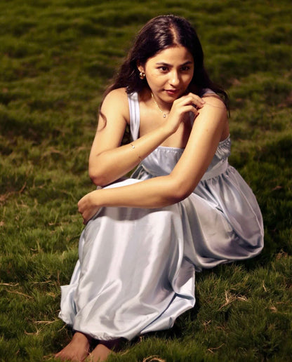 Aria Satin Dress