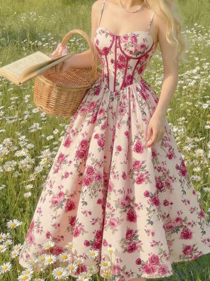 Shein Mod Floral Dress
