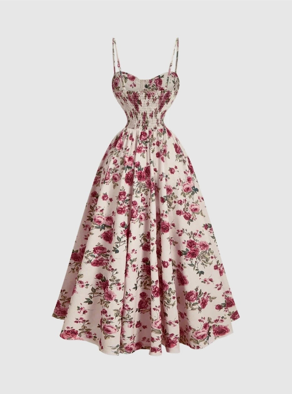 Shein Mod Floral Dress