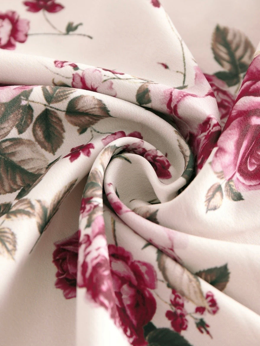 Shein Mod Floral Dress