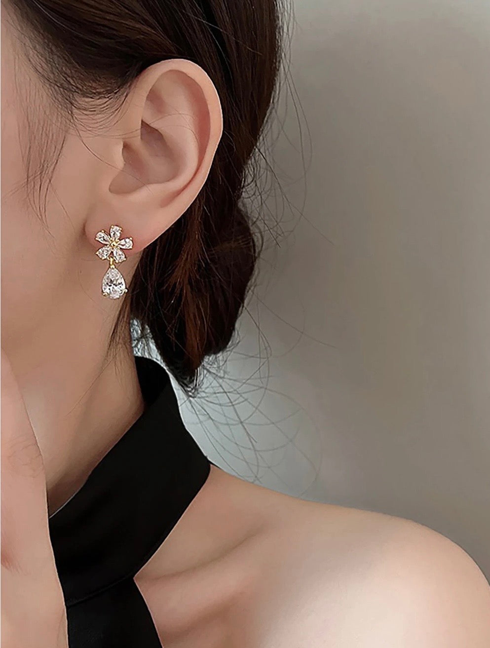 Flowers Dangle Earrings