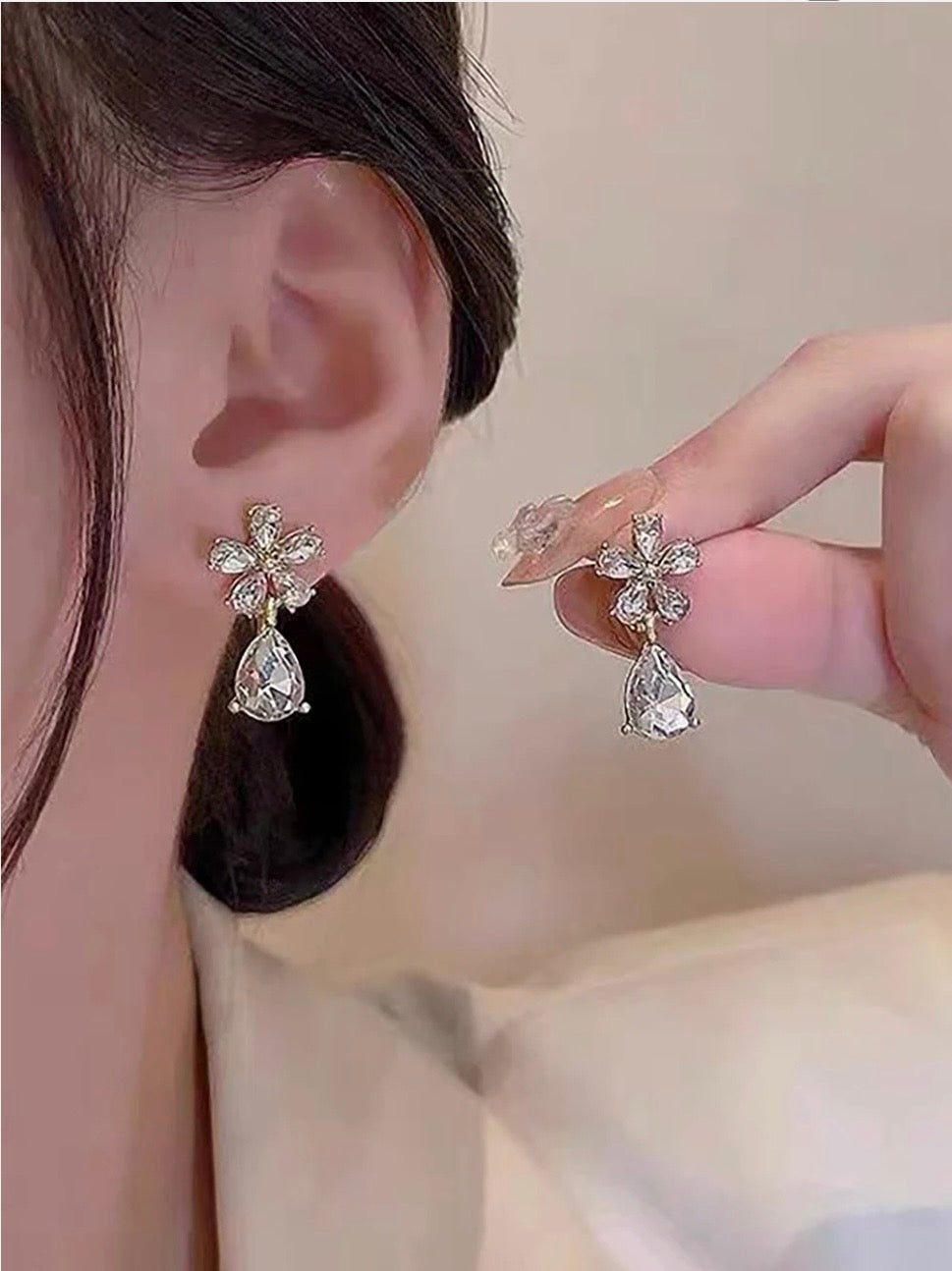 Flowers Dangle Earrings