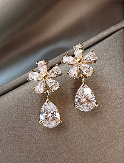 Flowers Dangle Earrings