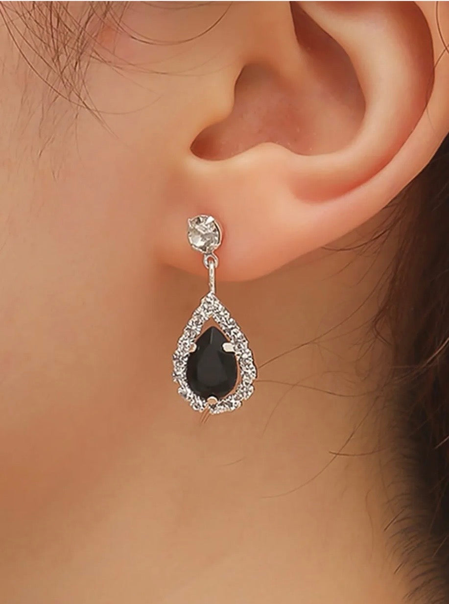 Rhinestone Artificial Jewellery-Dangle