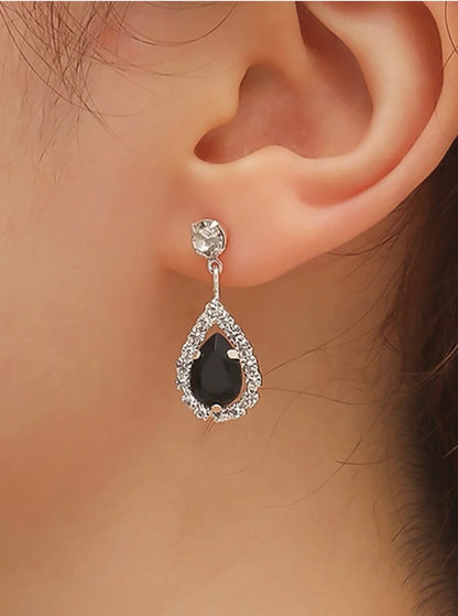 Rhinestone Artificial Jewellery-Dangle