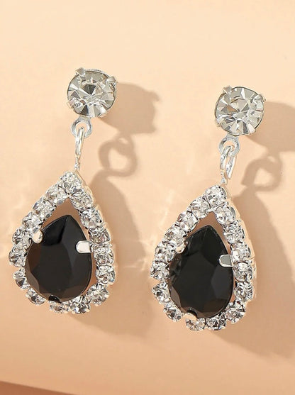 Rhinestone Artificial Jewellery-Dangle