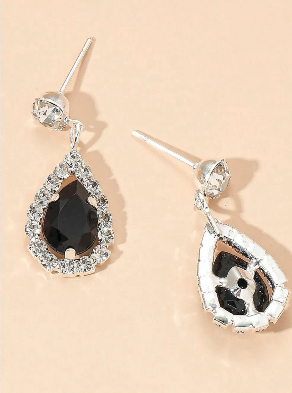 Rhinestone Artificial Jewellery-Dangle