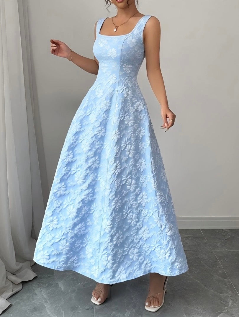 Jacquard Maxi Dress