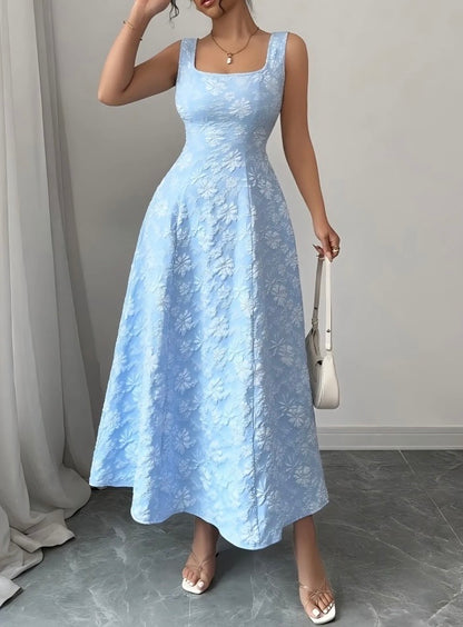 Jacquard Maxi Dress
