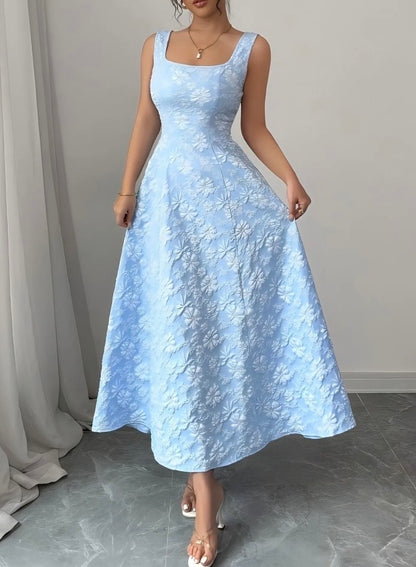 Jacquard Maxi Dress