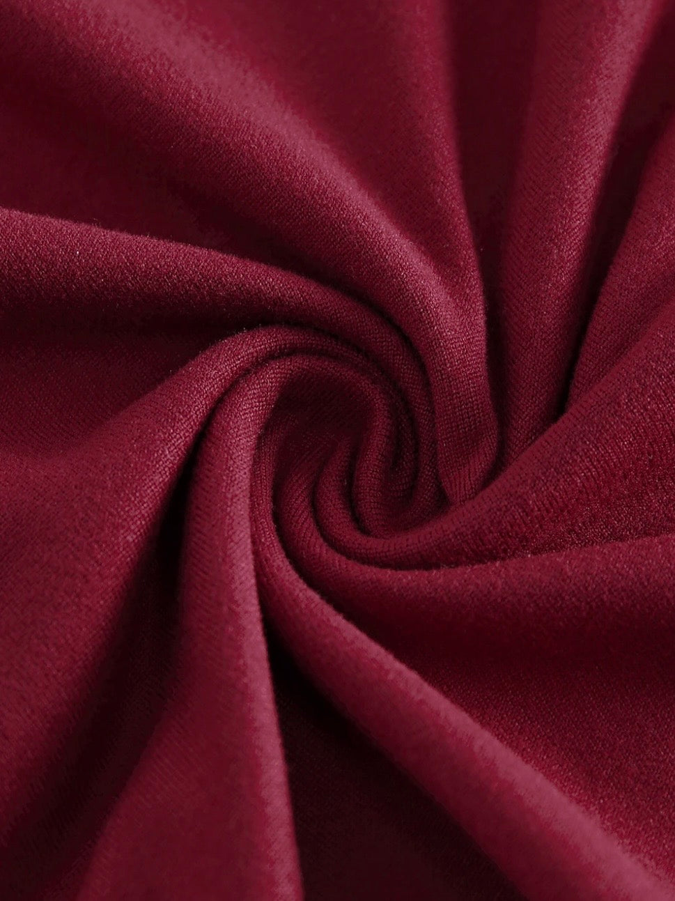 Burgundy Swing Dress