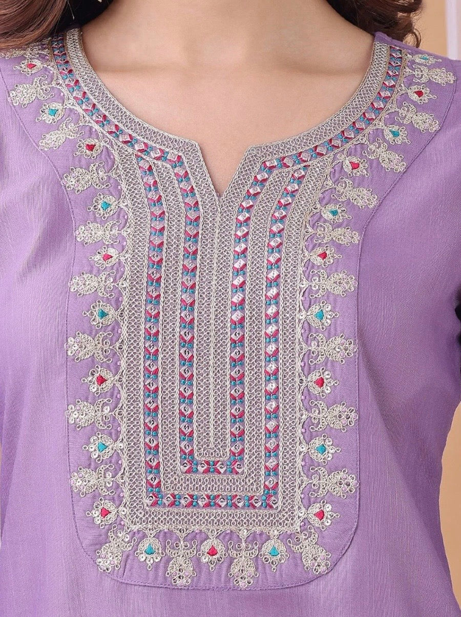 Ethnic 3-piece Salwar Suit Set