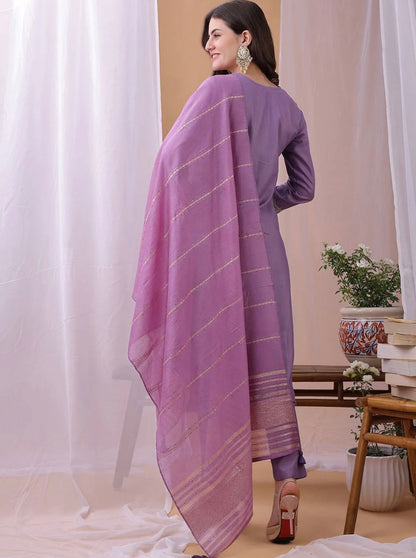Ethnic 3-piece Salwar Suit Set