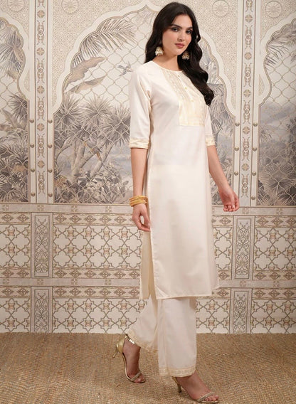 Blend Kurta Palazzo Set