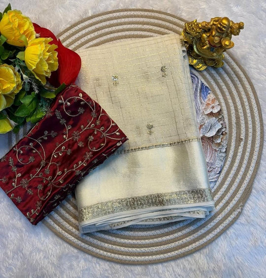 Viscose Georgette Saree